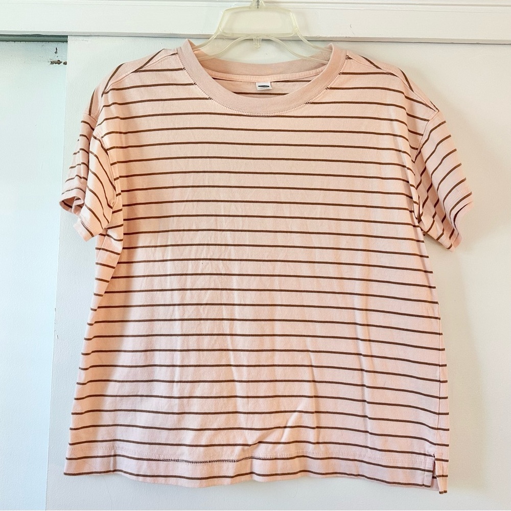 Old Navy Cotton Striped Tee